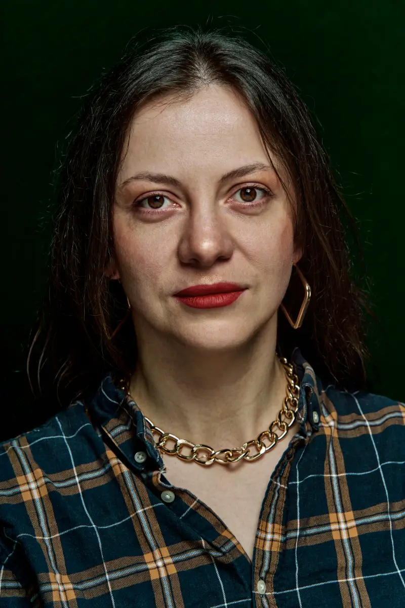 Nadiia &mdash; portrait from the Faces of Resilience exhibition